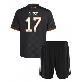 Billige Fotballdrakt Bayern Munich Michael Olise #17 Replika Tredjedraktsett Barn 2025-26 Kortermet (med bukser)